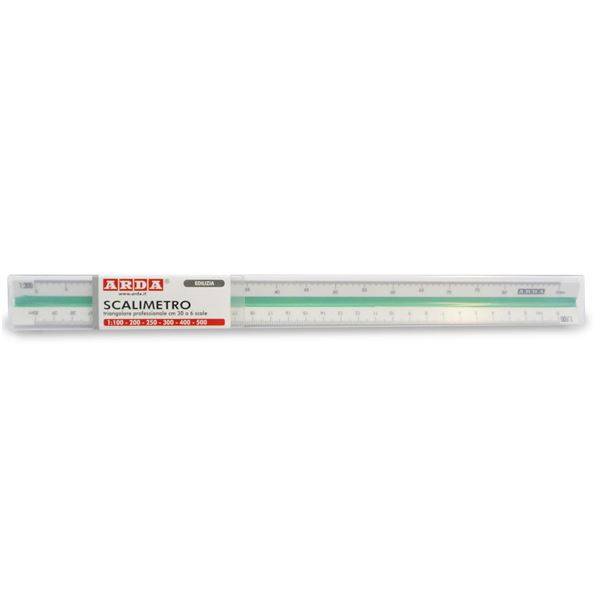 ARDA 109 righello Righello a scala 300 mm Plastica Verde, Bianco 1 pz-3
