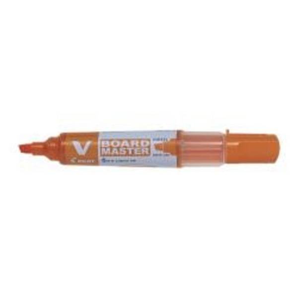 Pilot V Board Master evidenziatore 10 pz Punta smussata Arancione