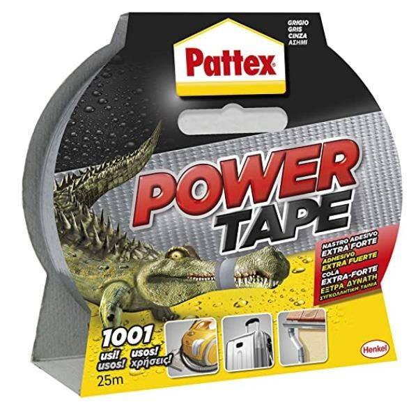 Pattex 1669710 nastro adesivo Adatto per uso interno Adatto per uso esterno 25 m Grigio
