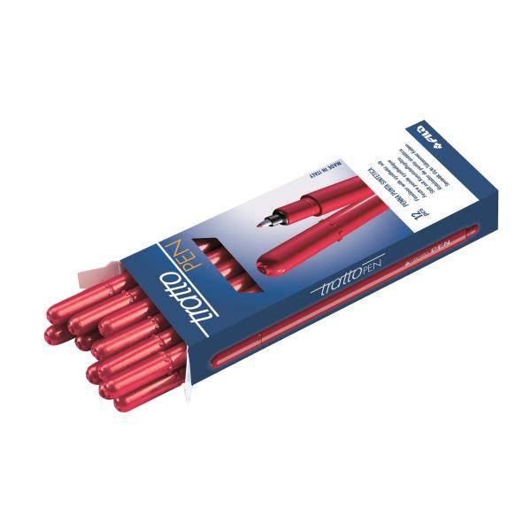 Tratto Pen penna tecnica Fine Magenta 12 pz-2
