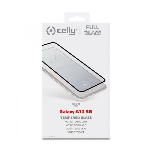 CELLY FULL GLASS GALAXY A13 4G/5G BLACK-1