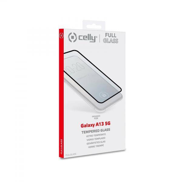 CELLY FULL GLASS GALAXY A13 4G/5G BLACK-2