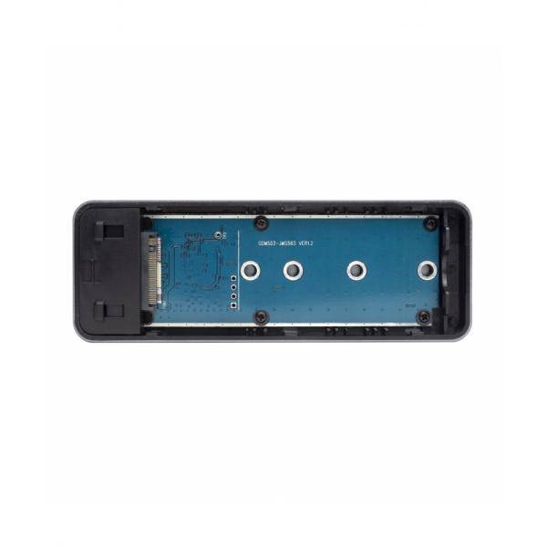 Enclosure Ssd M.2 Nvme Pcie 2.0 3.0 4.0 5.0 Usb-a 3.1 Gen2 Usb-c Con Adattatore-3