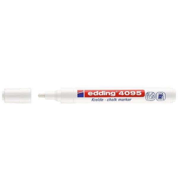Edding E4095049 evidenziatore in gesso Capocorda Bianco 1 pz-0