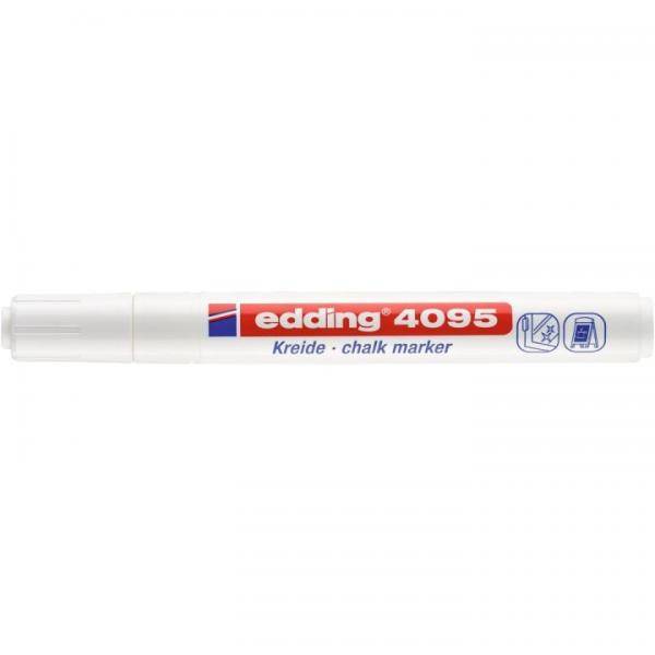 Edding E4095049 evidenziatore in gesso Capocorda Bianco 1 pz-1