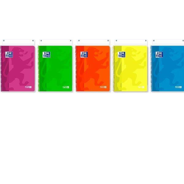 Oxford 400139395 quaderno per scrivere A4 120 fogli Colori assortiti-0
