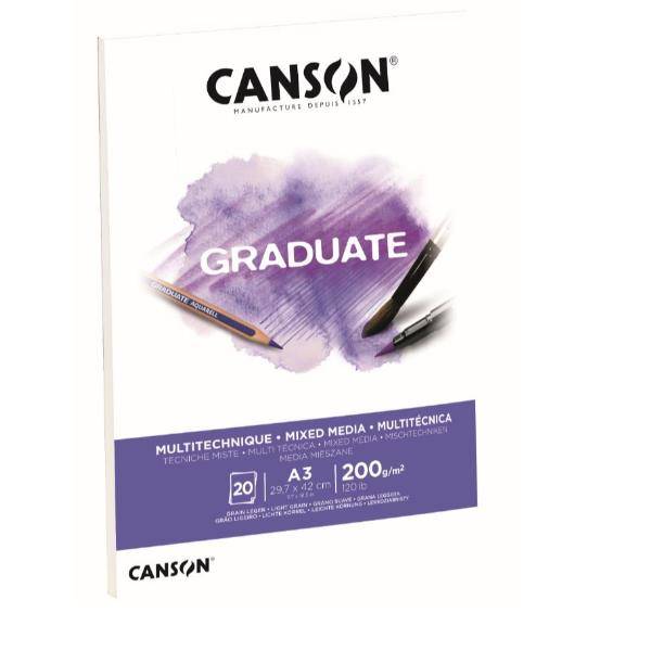 Canson Graduate Foglio d'arte 20 fogli-1