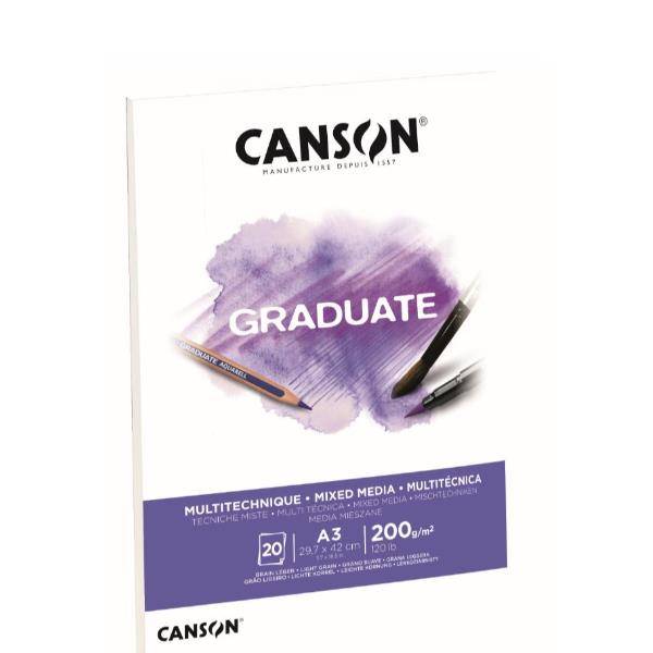 Canson Graduate Foglio d'arte 20 fogli-2