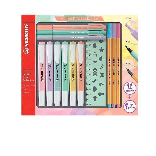 AST STABILO PASTEL COLLECTION COFAN-2
