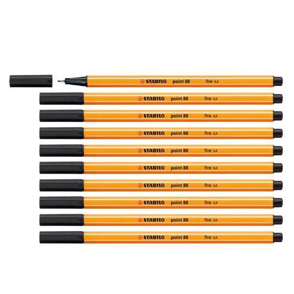 STABILO point 88 penna tecnica Nero 1 pz-0