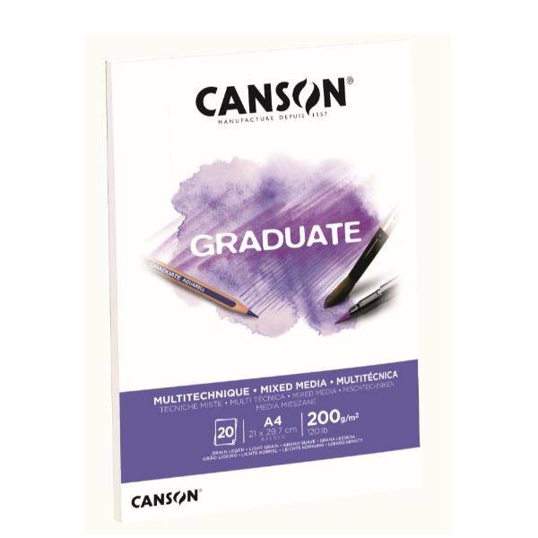 Canson Graduate Foglio d'arte 20 fogli-2