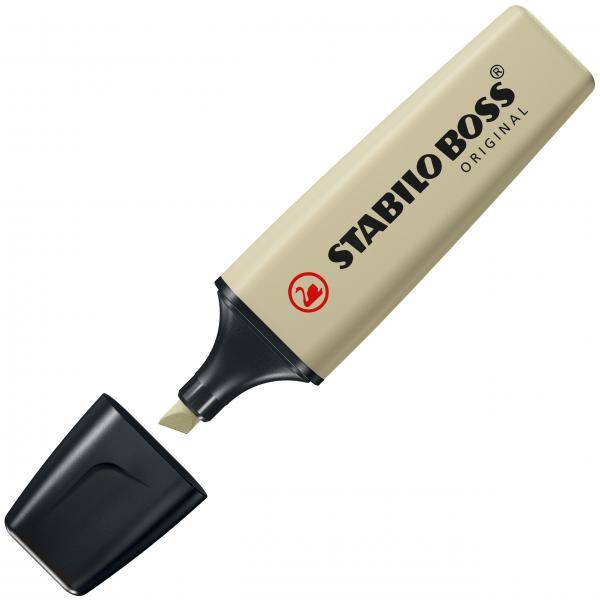 STABILO BOSS ORIGINAL NatureColors evidenziatore 4 pz Punta smussata Nero, Bronzo, Marrone, Verde-3