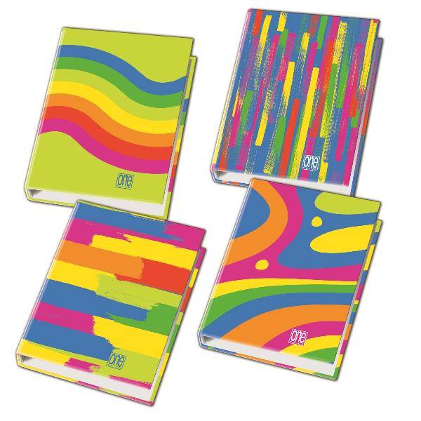 Blasetti 8126 raccoglitore ad anelli A4 Multicolore-2