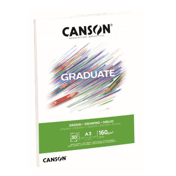Canson Graduate Foglio d'arte 30 fogli-1