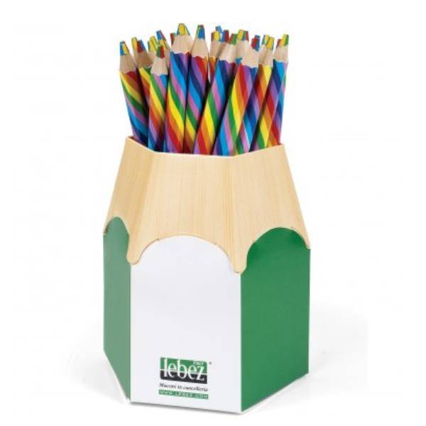 Lebez Colori A Matita Multicolor Jumbo - Display Da 32 Pezzi-2