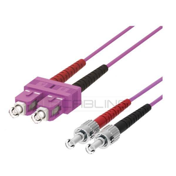 PATCH 2FO OM4 LCD/2ST VIOLA 5M-0