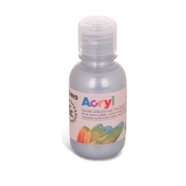 PRIMO COL ACRILICO 125ML ARGENTO-1