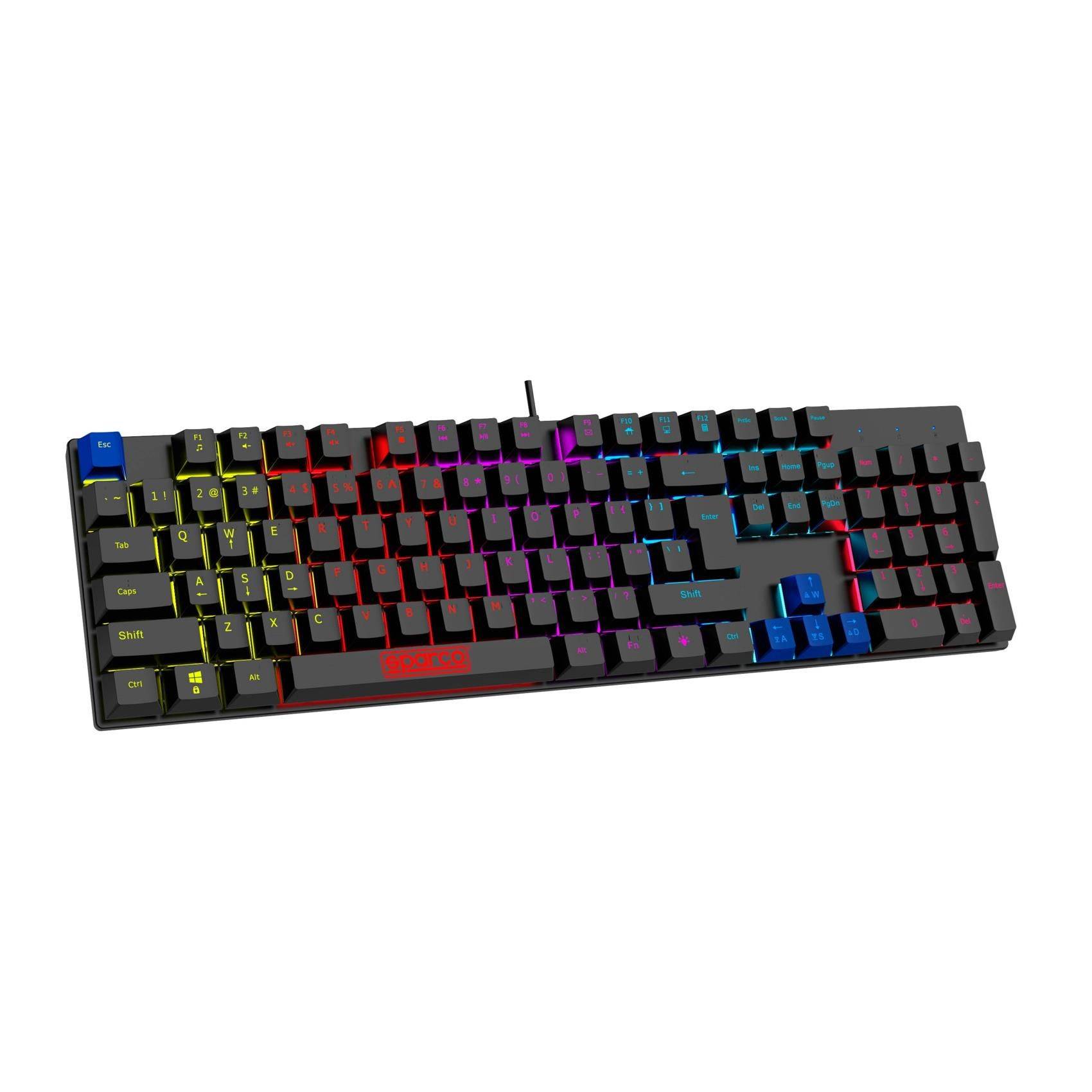 SPARCO WIRED MECKEYBFULL PHANTOM-0