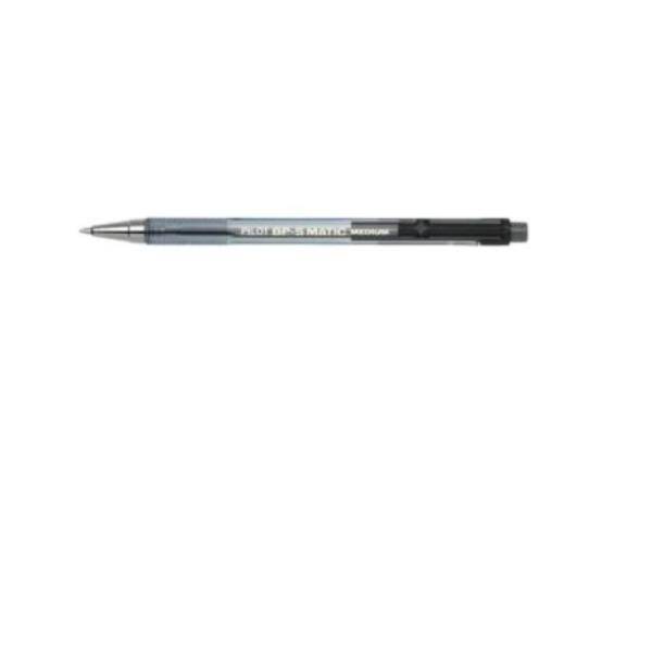 Pilot BP-S Matic Nero Penna a sfera retrattile a clip Medio 12 pz-2
