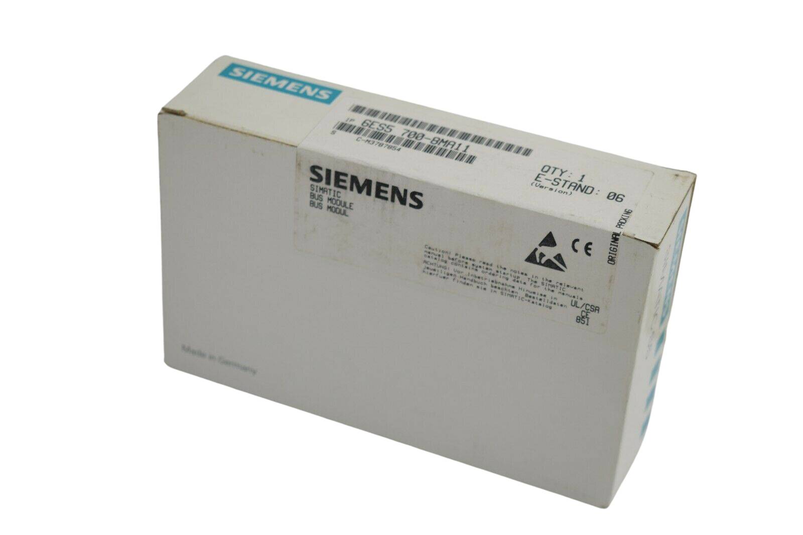 Siemens - 6ES8700-8MA11 - SIEMENS 6ES8700-8MA11-0