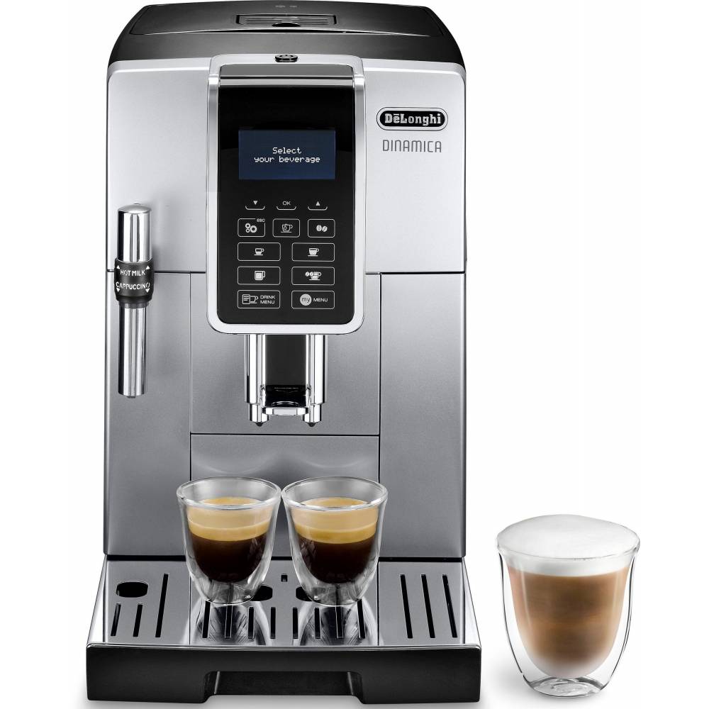 Dinamica, ECAM 350.15 B, macchina da caffè completamente automatica, argento/nero-0