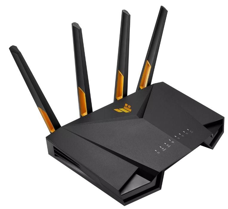 ASUS TUF-AX4200 router wireless Gigabit Ethernet Dual-band [2.4 GHz/5 GHz] Nero (Asus [TUF-AX4200] TUF Gaming AX4200 Dua-2