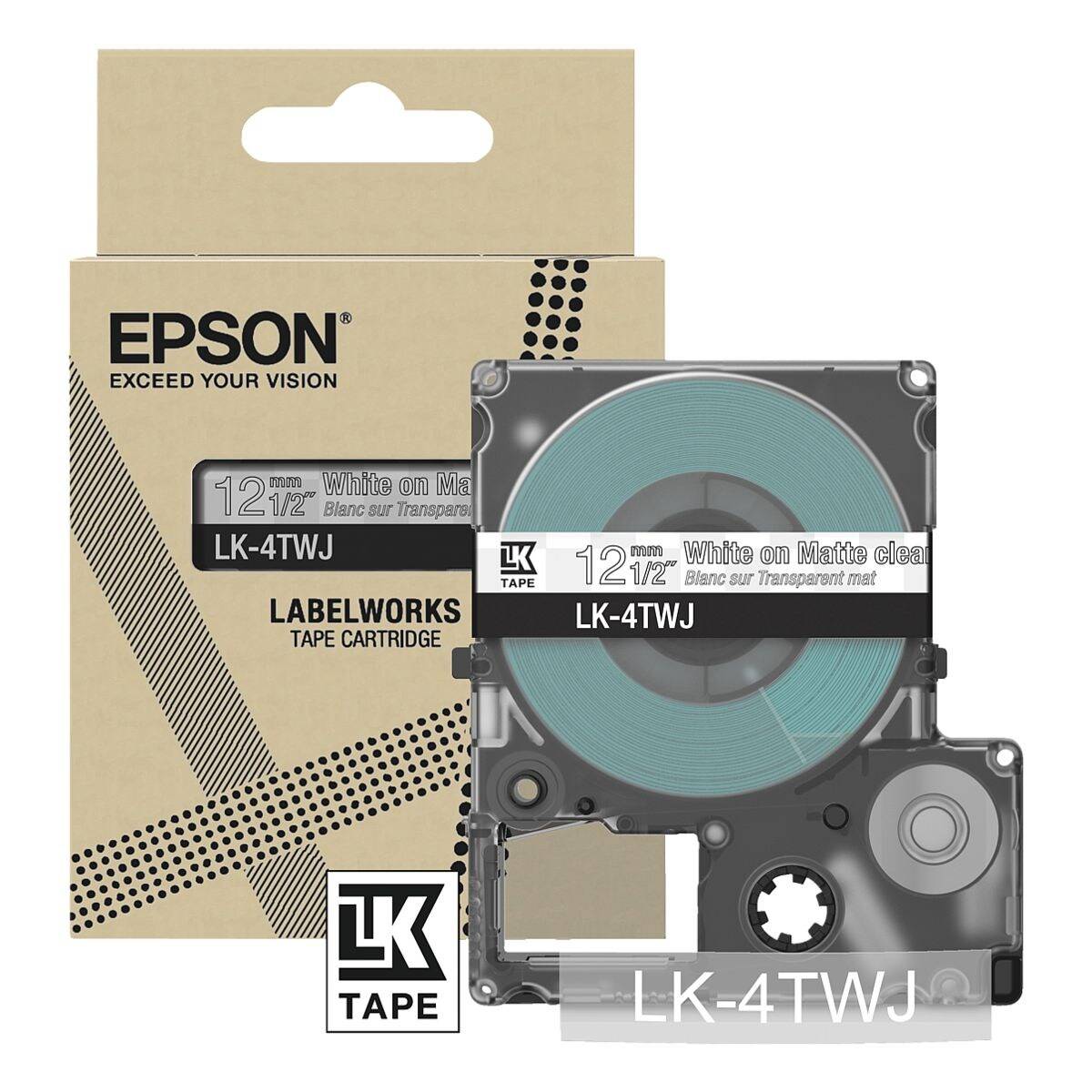 Epson lk-4twj nero, trasparente-0