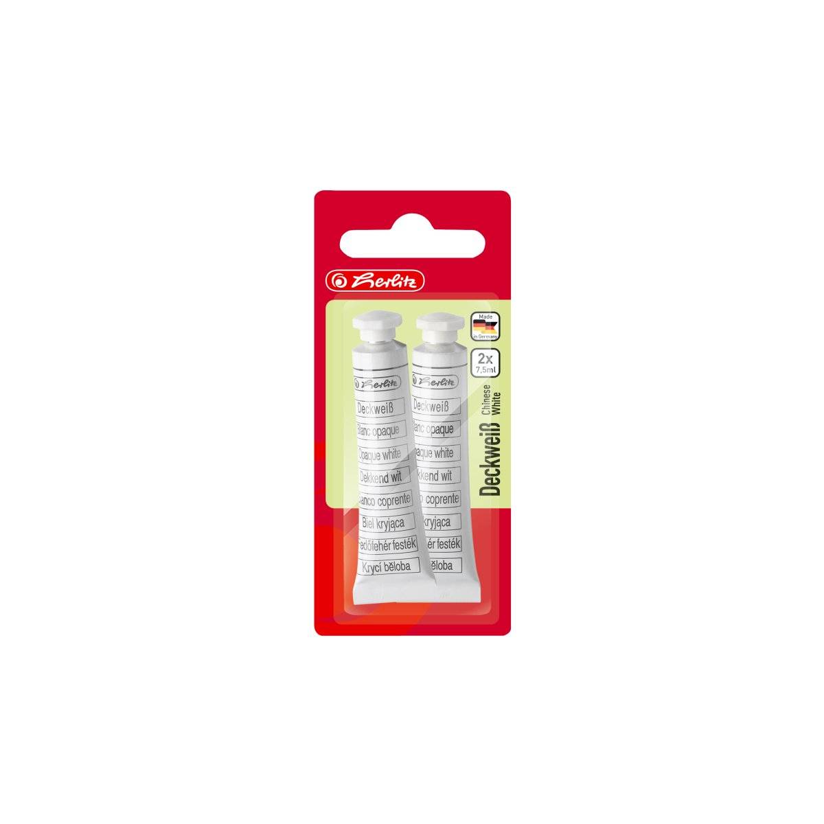 Herlitz bianco opaco 2x 7,5 ml-0