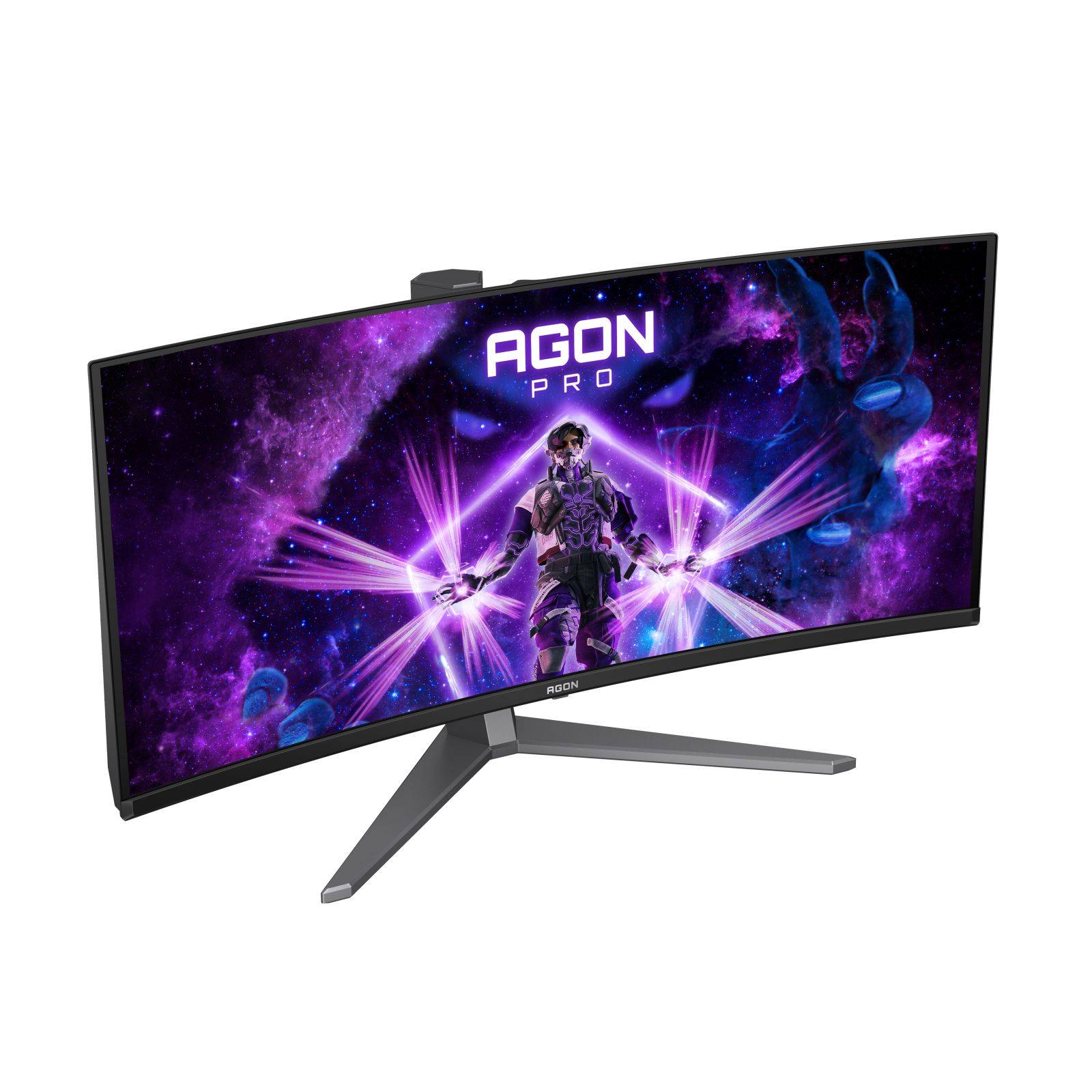 AOC AGON PRO AG346UCD Monitor PC 86.4 cm (34) 3440 x 1440 Pixel Wide Quad HD QD-OLED Nero. Grigio-4