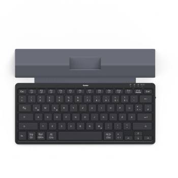 Hama Multi-Device-Tastatur Travel 600, Hülle, Bluetooth®, klein, SW, QWERTZ DE (00125138)-0