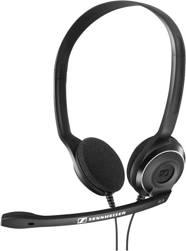 Sennheiser PC 8 USB  Cuffie On Ear via cavo Stereo Nero Eliminazione del rumore Muto Computer