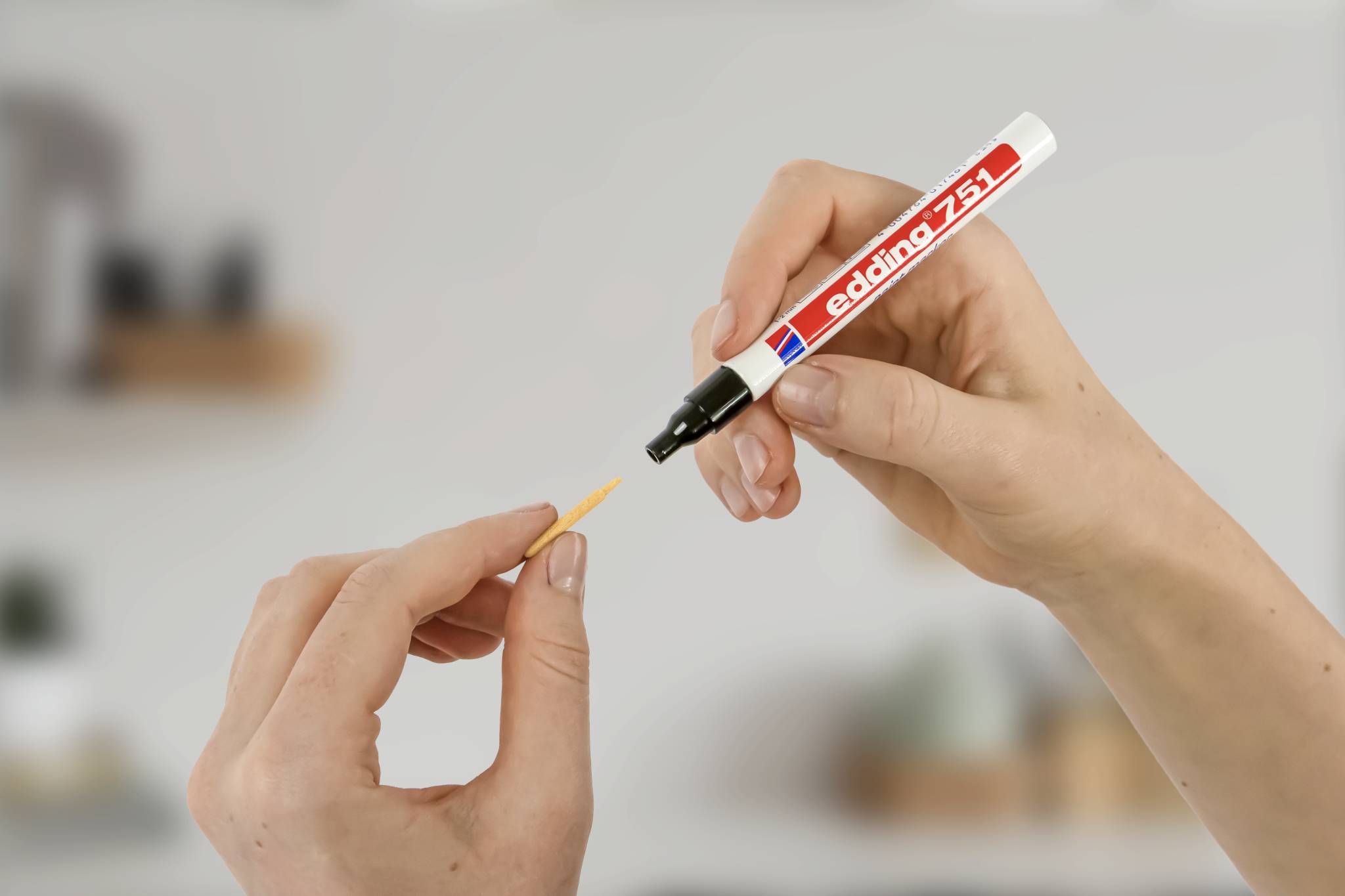 edding Ersatzspitzen für Lackmarker e-751 N natur (4-751N)-0