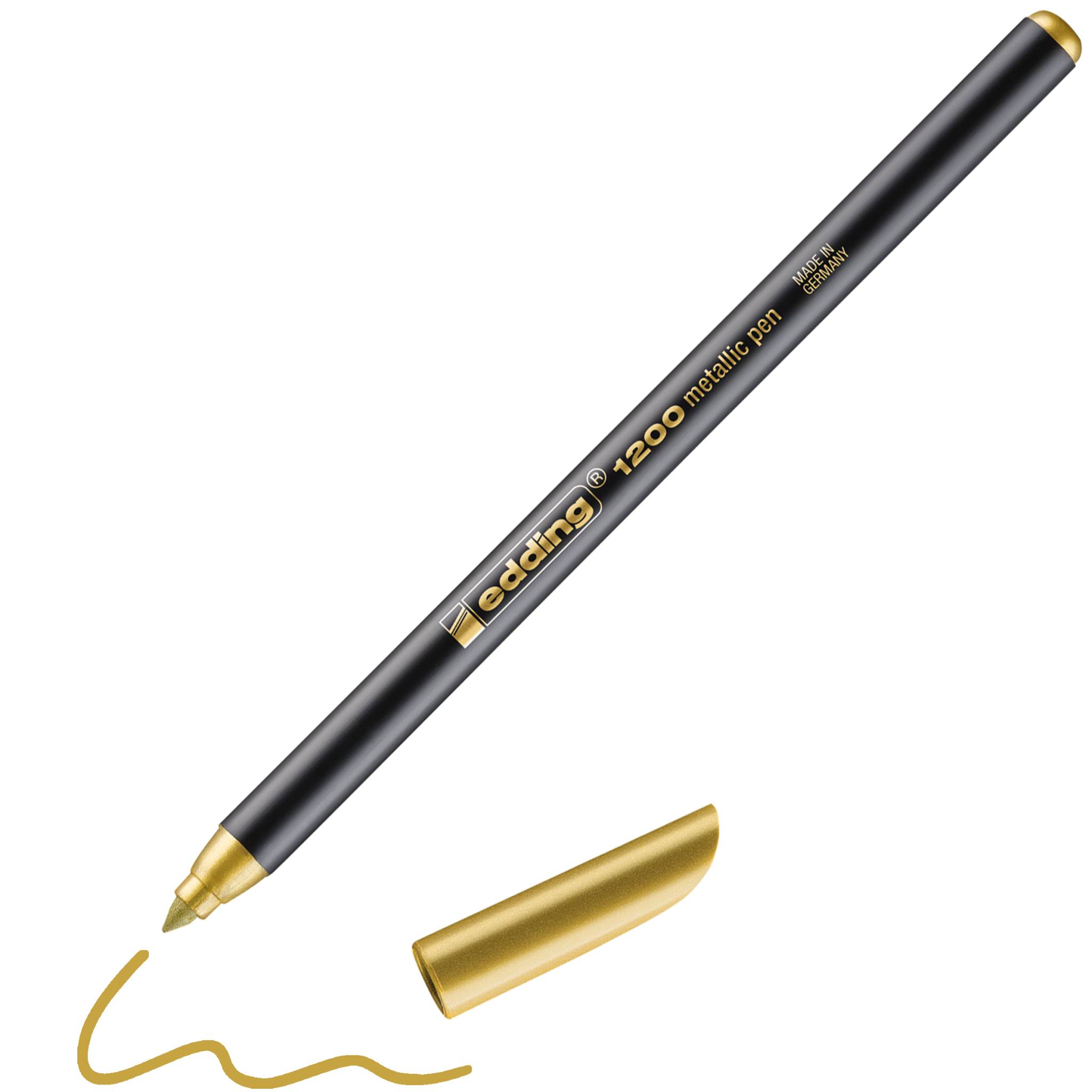 Edding Pennarello in fibra Fasermaler 4-1200053 Oro 1 mm, 3 mm N/A 1 pz.-5