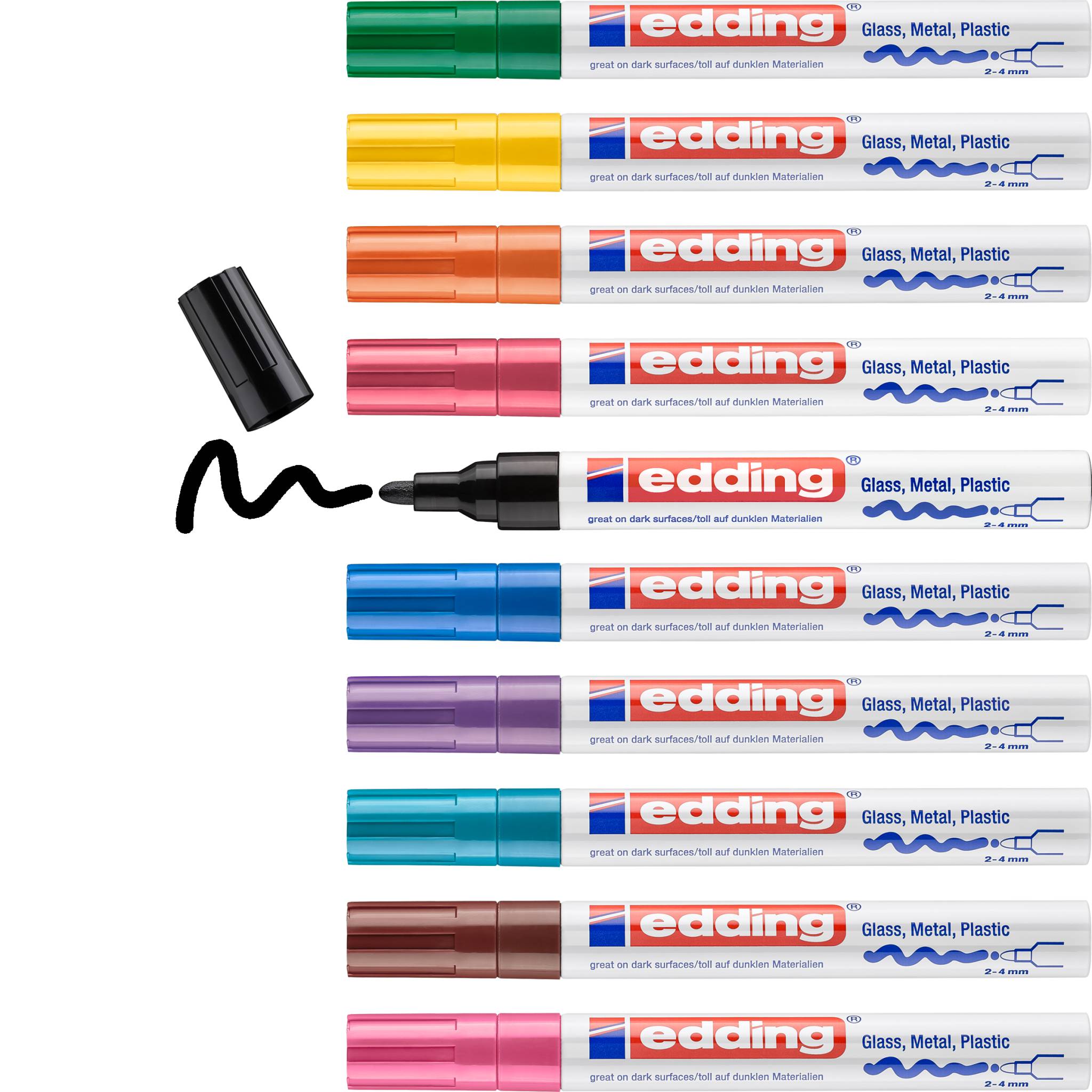 Edding 750 Marker di verniciatura 2,0 - 4,0 mm multicolore-0