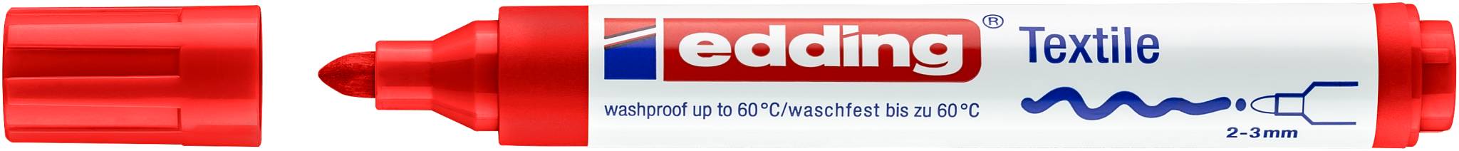 Edding 4500 permanente cintura per tessile - Punt rotondo-3