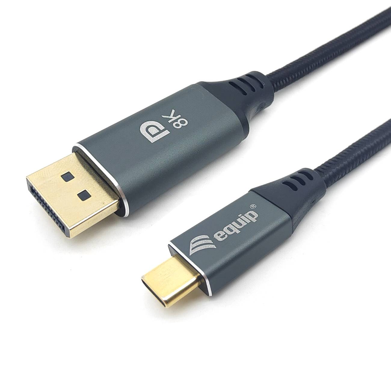 Equip Cavo da USB-C a DisplayPort Premium, M/M, 1,0 m, 8K/60Hz-0