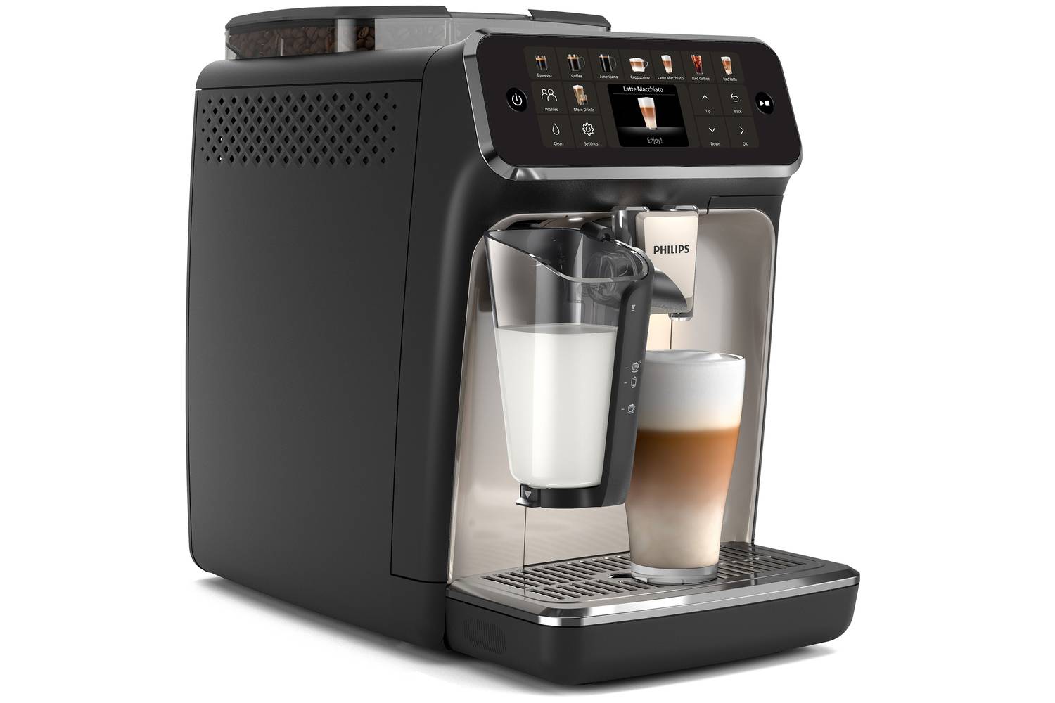 Philips Philips 5500 series EP5547 - Automatische Kaffeemaschine mit Cappuccinatore Macchina per il caffè Nero Capacità -2