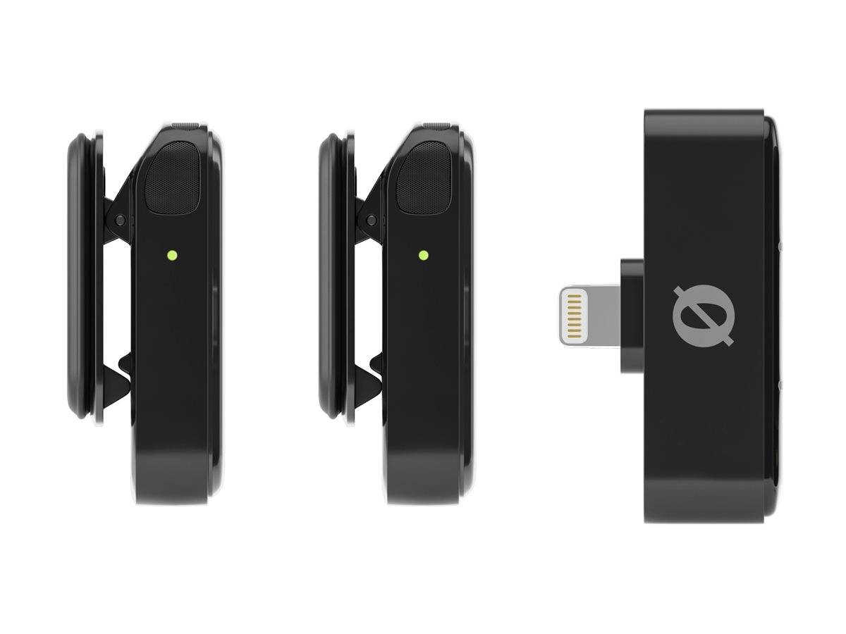 Rode Wireless Micro, Drahtlos-Mikrofonsystem – Lightning, schwarz (WIMICROL)-3