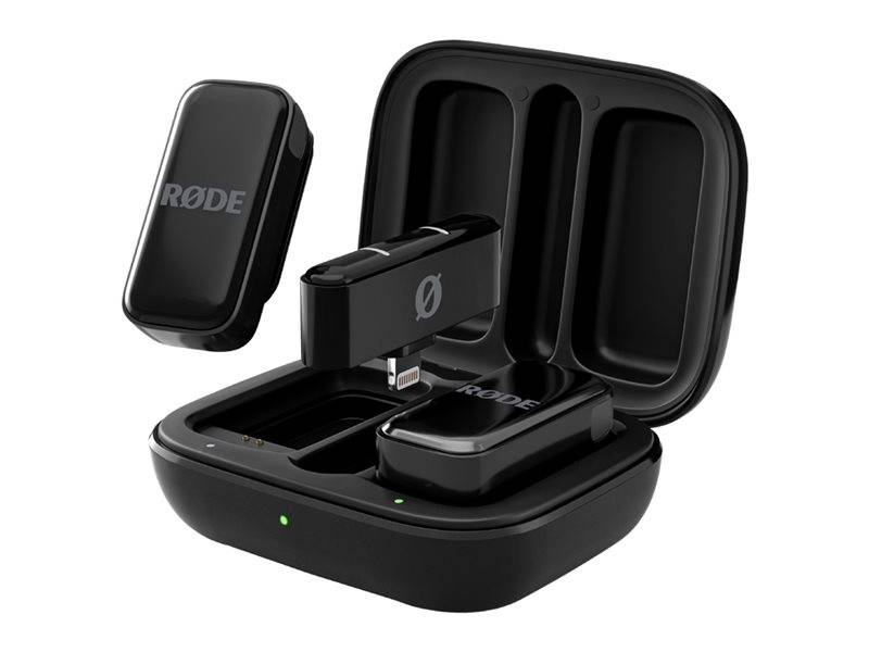 Rode Wireless Micro, Drahtlos-Mikrofonsystem – Lightning, schwarz (WIMICROL)-4
