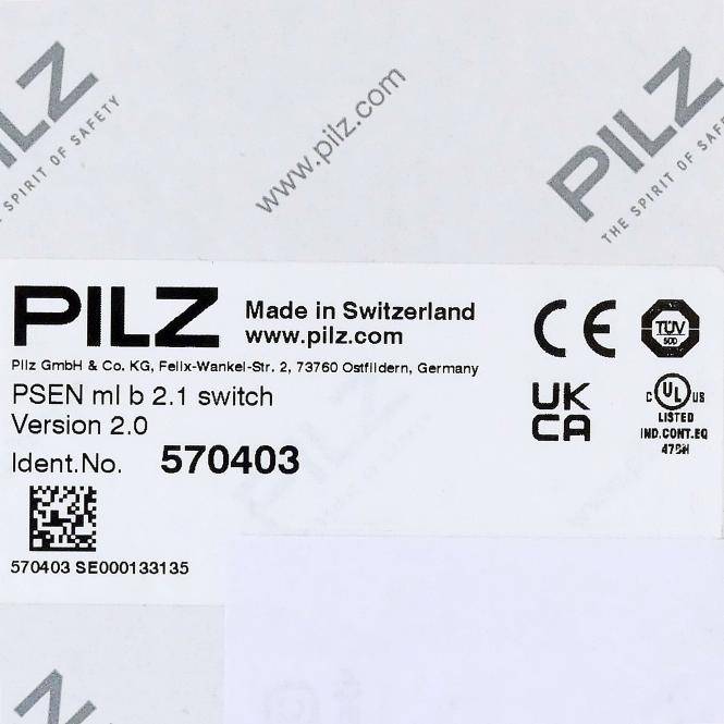 Interblocchi di sicurezza Pilz 570403 - PSEN ml b 2.1 switch-1