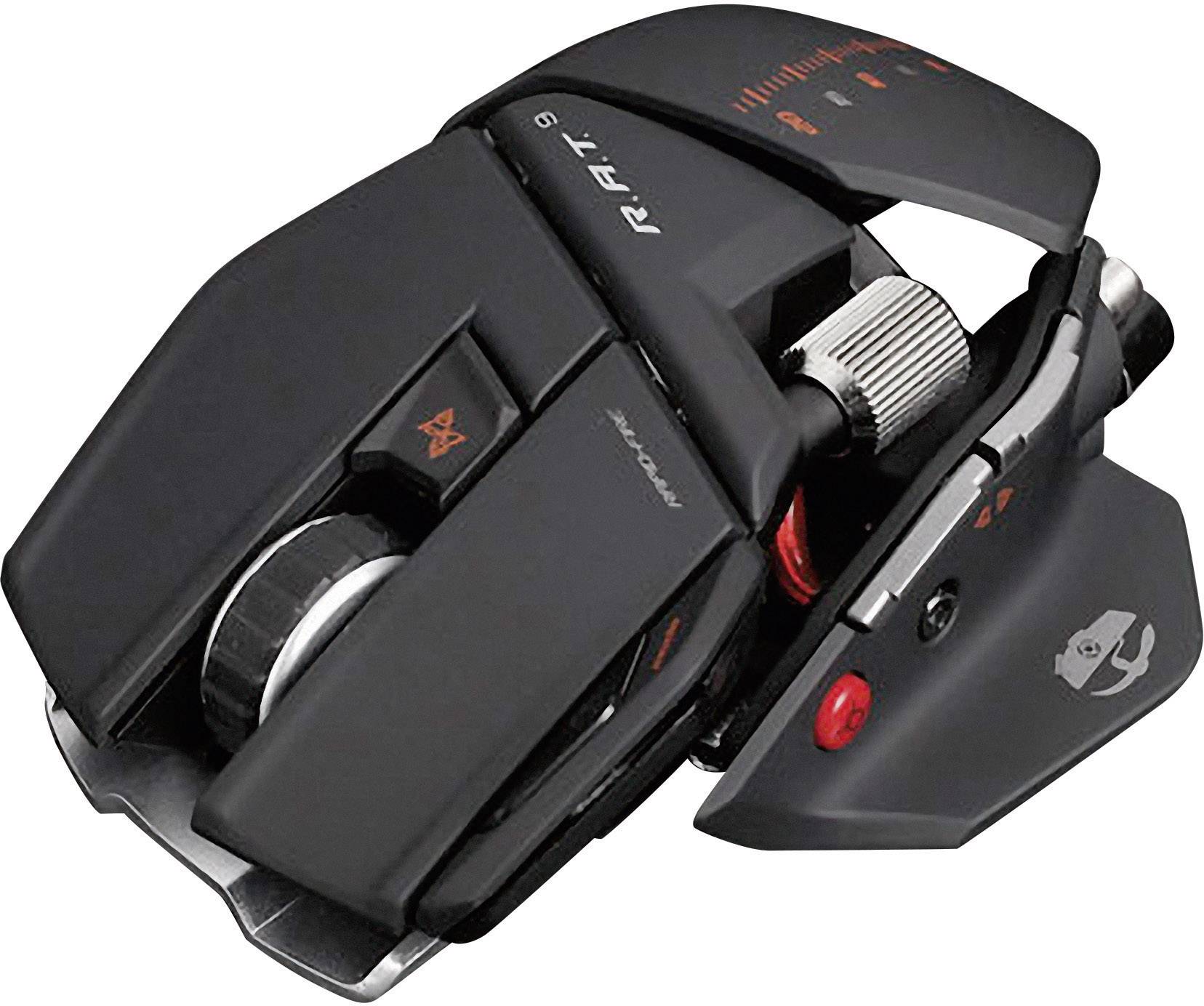 Mouse da gioco senza fili Laser MadCatz R.A.T.9 Peso ridotto, Lunghezza ...