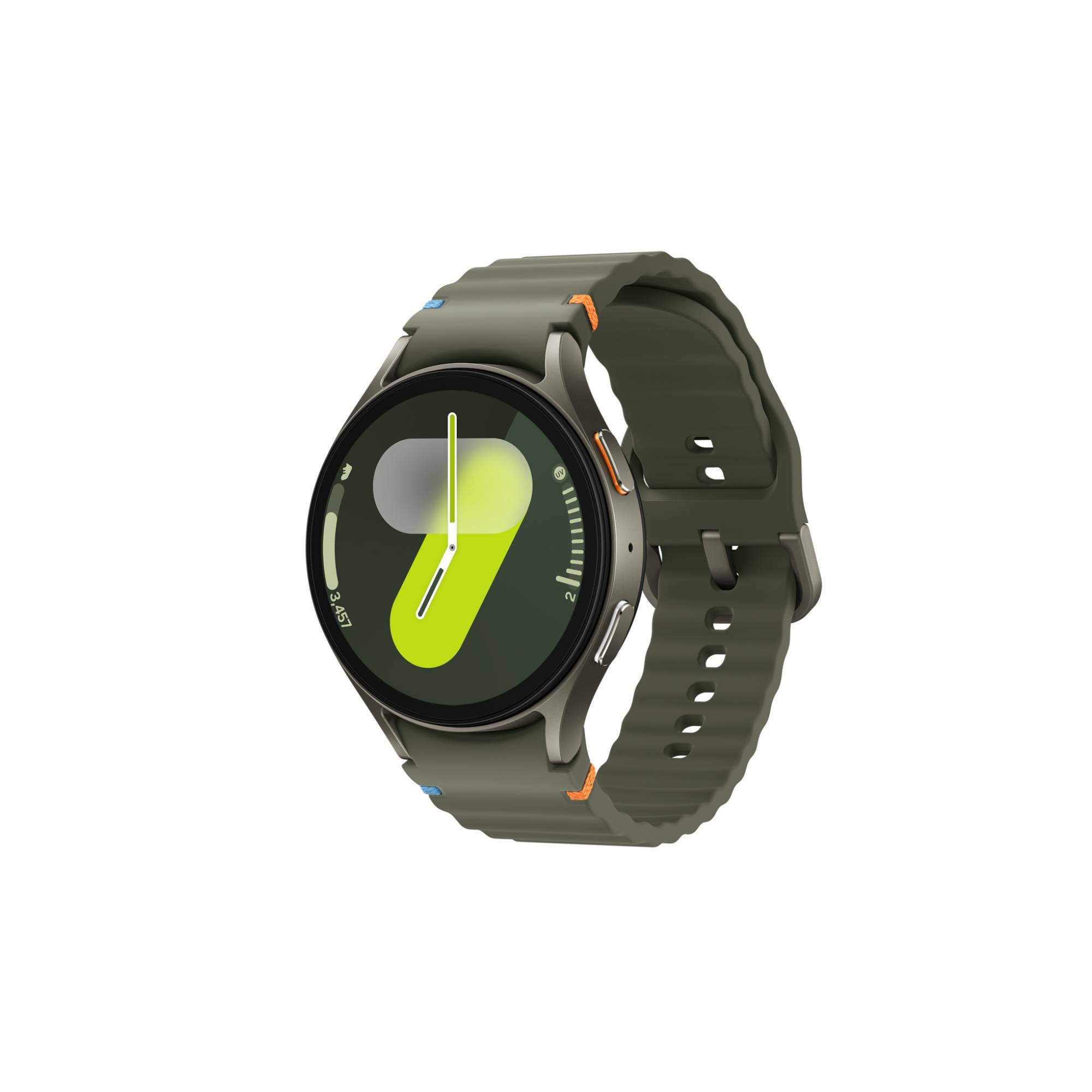 Watch7 3,81 cm (1.5") AMOLED 44 mm Digitale 480 x 480 Pixel Touch screen Verde Wi-Fi GPS (satellitare) (SM-L310NZGAXEF)-0