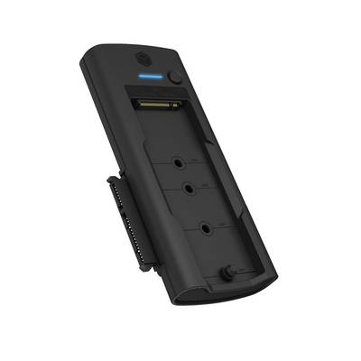 ICY BOX IB-180MS-C31 DockingStation für NVMe M.2 SSD und SATA Laufwerk - mit USB Type-C® zu Type-C®/Type-A Kombokabel (6-0
