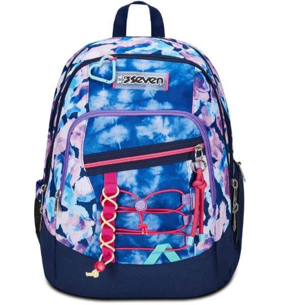 Seven 200102446-574 zaino Zaino scolastico Multicolore Poliestere-0