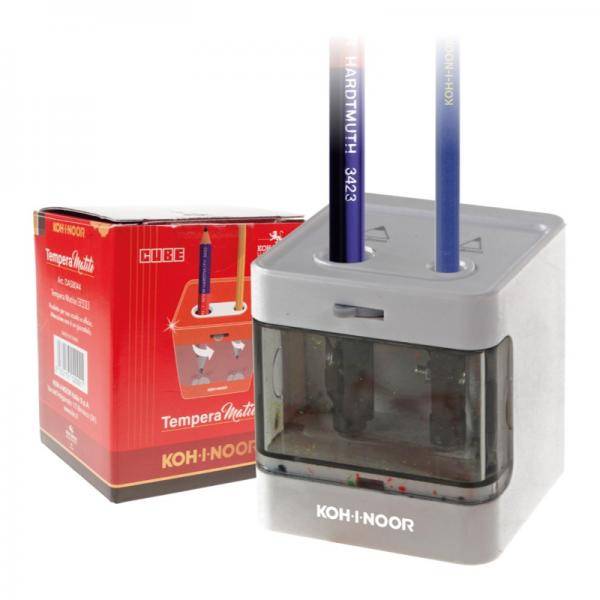 Koh-I-Noor DAS8044 temperino Temperamatite elettrico Grigio, Bianco-1