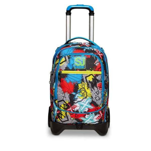 Seven 20C202313-208 zaino Zaino scolastico Multicolore Poliestere-0