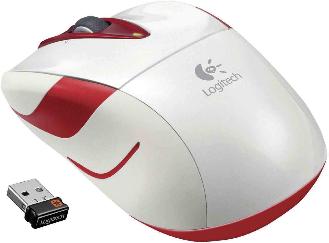 Mouse senza fili Ottico Logitech Bianco in vendita online - 910-002686 ...