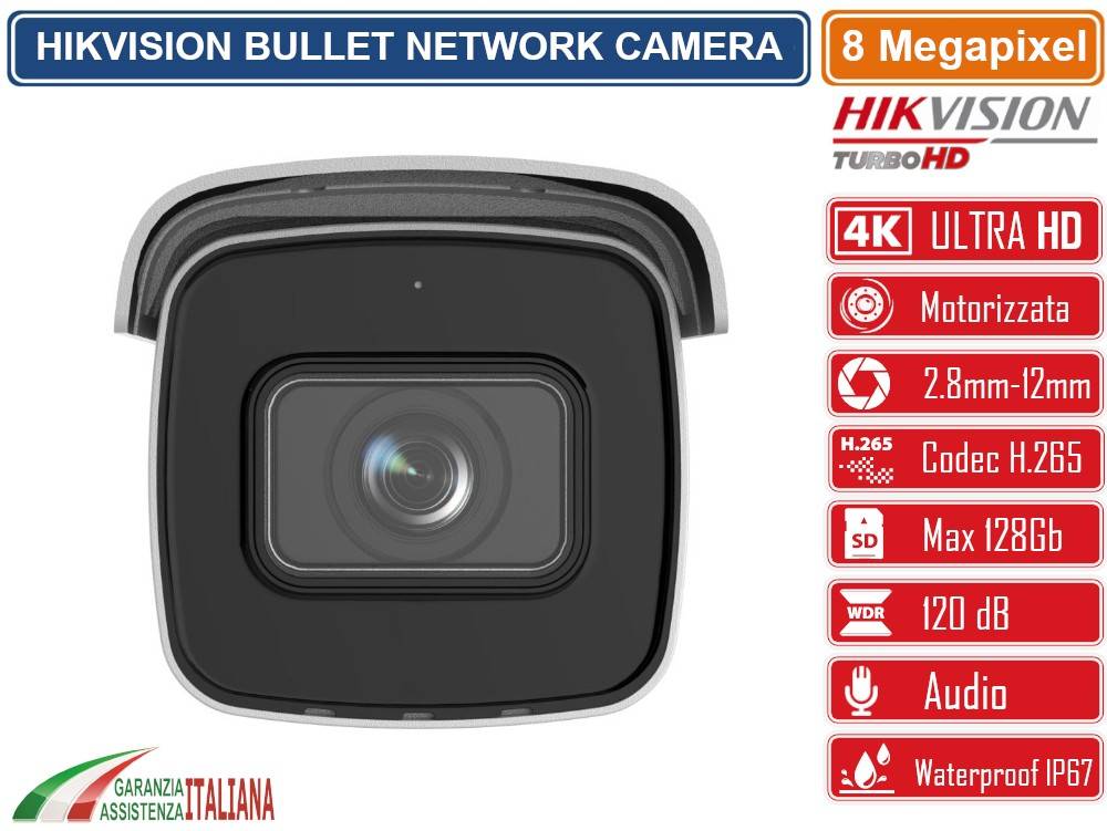Hikvision ds-2cd2683g0-izs(2.8-12mm)(o-std) - telecamera bullet varifocale motorizzata wdr 4k-2