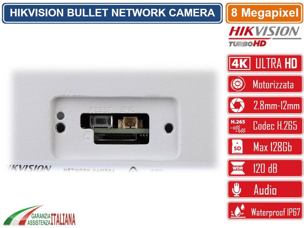 Hikvision ds-2cd2683g0-izs(2.8-12mm)(o-std) - telecamera bullet varifocale motorizzata wdr 4k-3