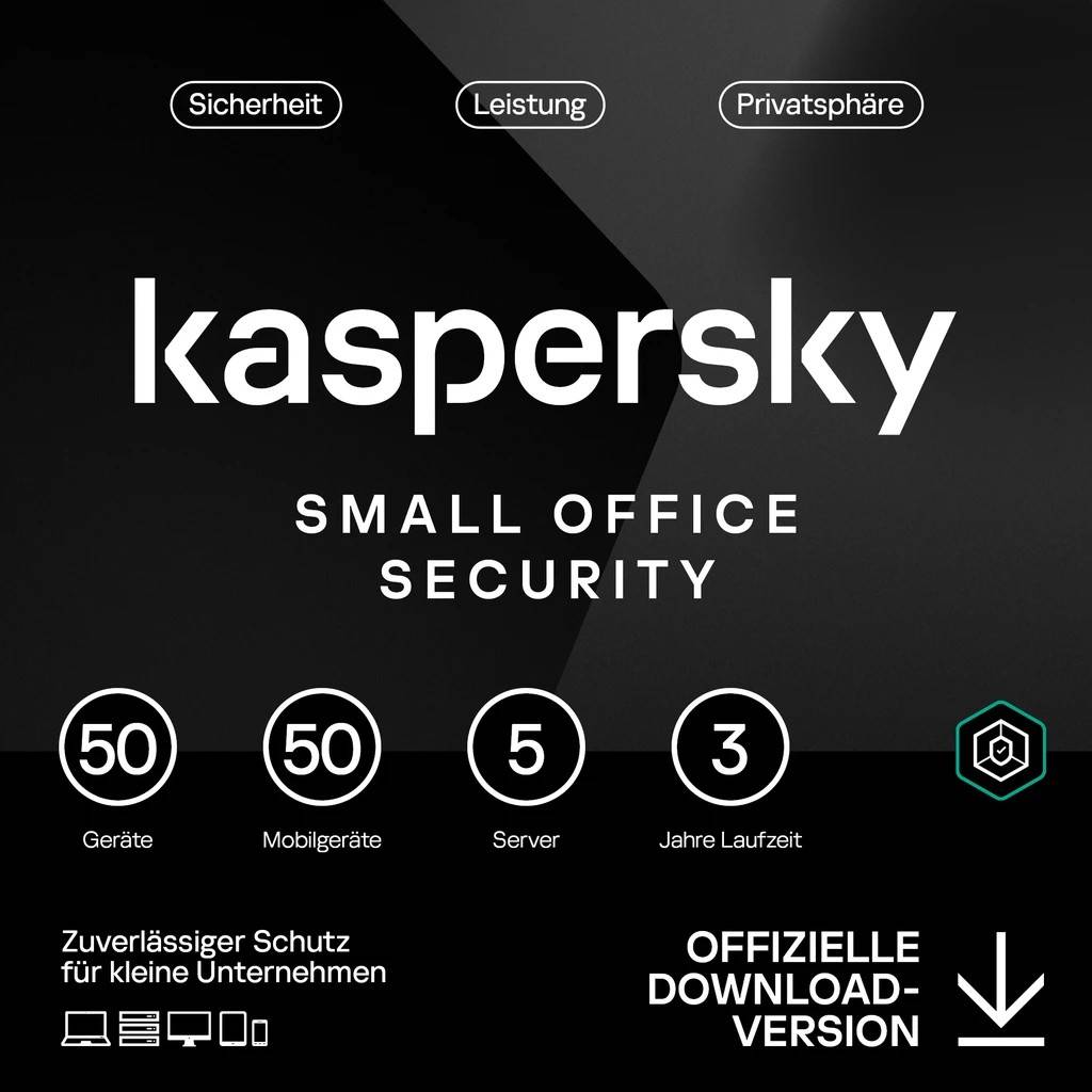 âEUR¢ 5x Dateiserver, 50x mobile GerÃ¤te, 50x Desktops âEUR¢ Sicherheitsanwendungen - Sicherheitsverwaltung, Desktop-Vir-0